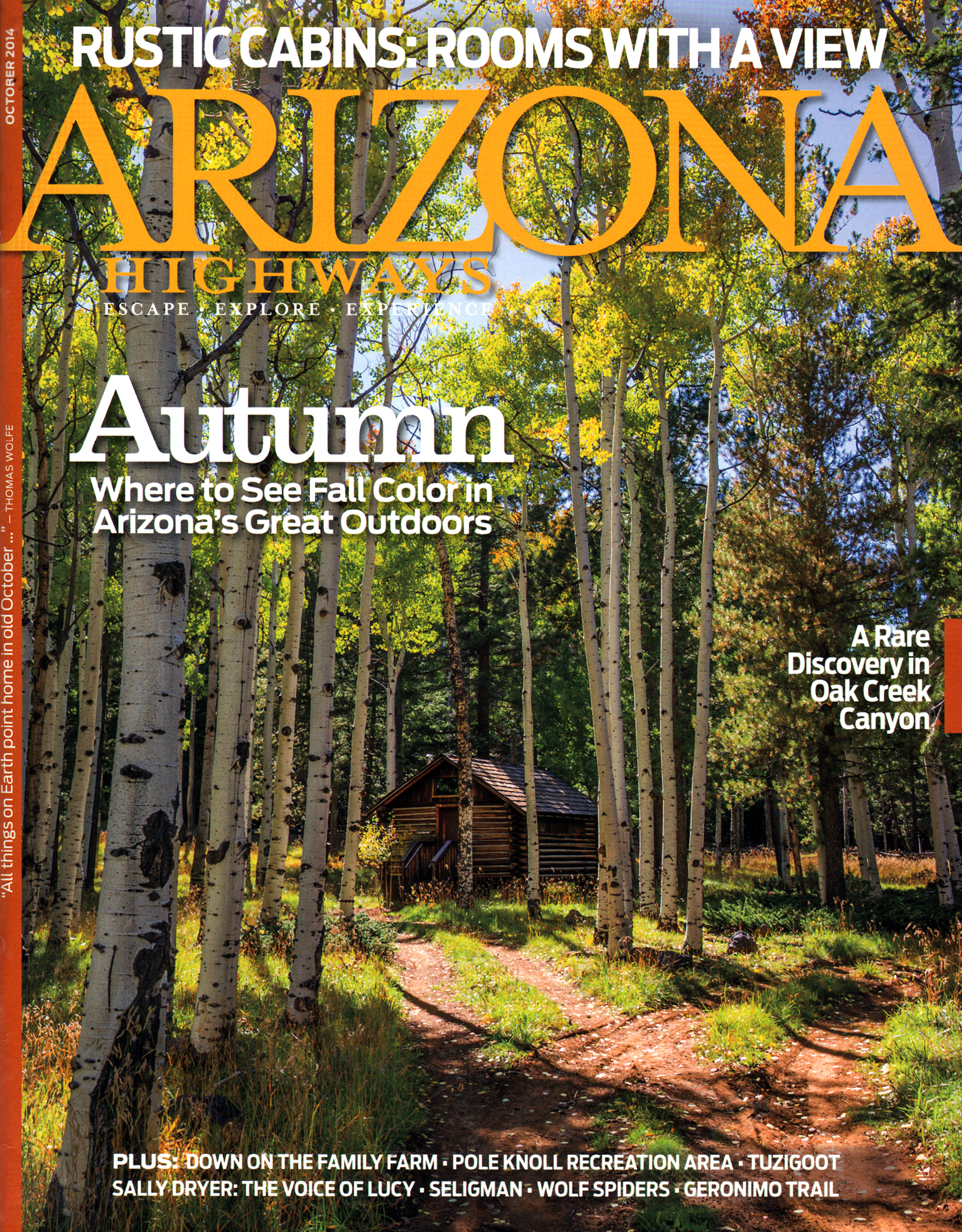 Arizona-Highways October 01, 2014 Issue Cover