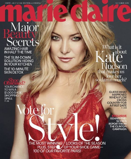 Marie-Claire October 01, 2016 Issue Cover