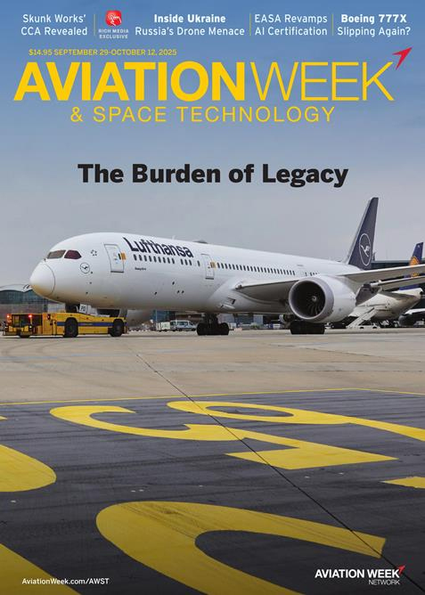 Aviation-Week-and-Space-Technology September 29, 2025 Issue Cover