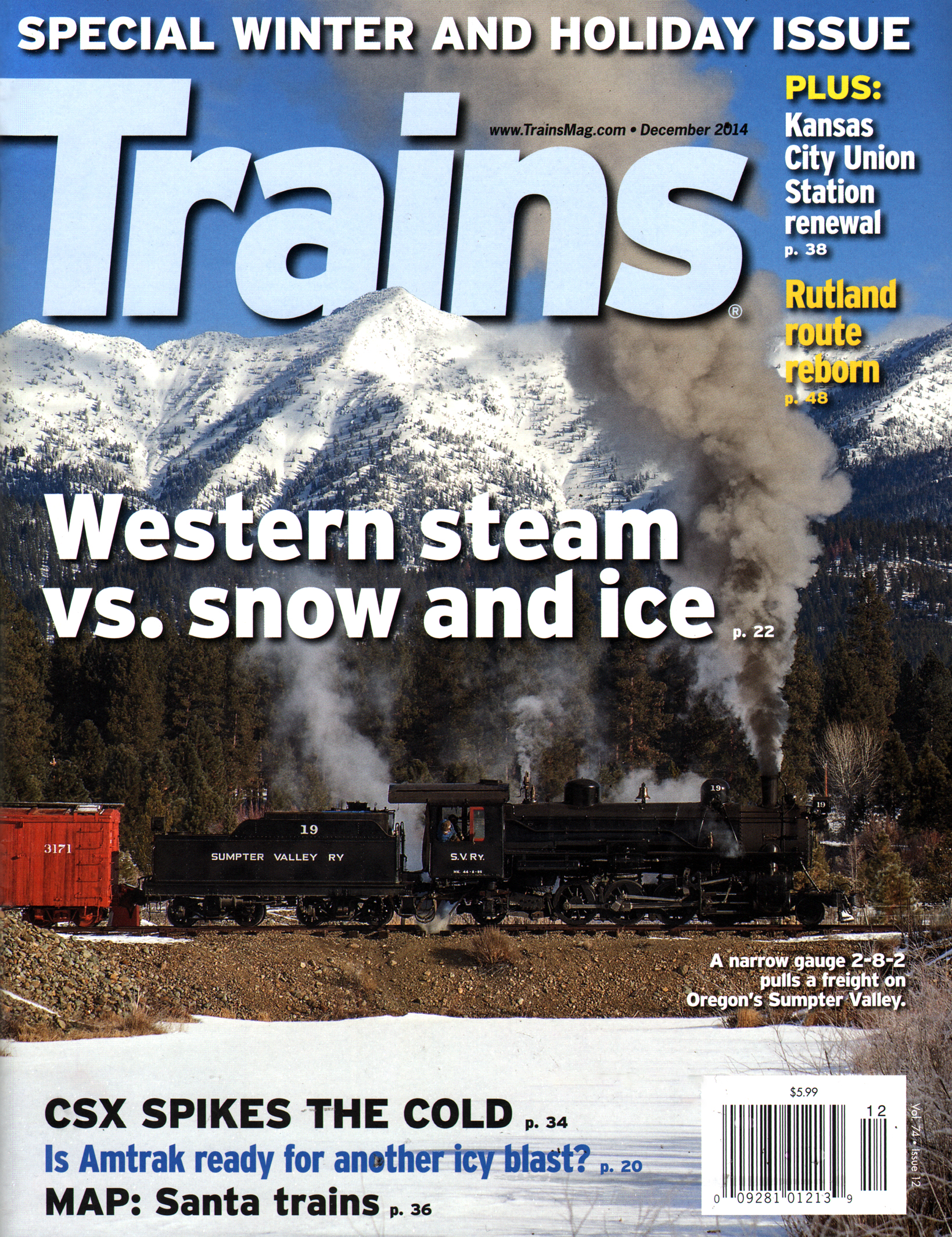 Trains December 01, 2014 Issue Cover