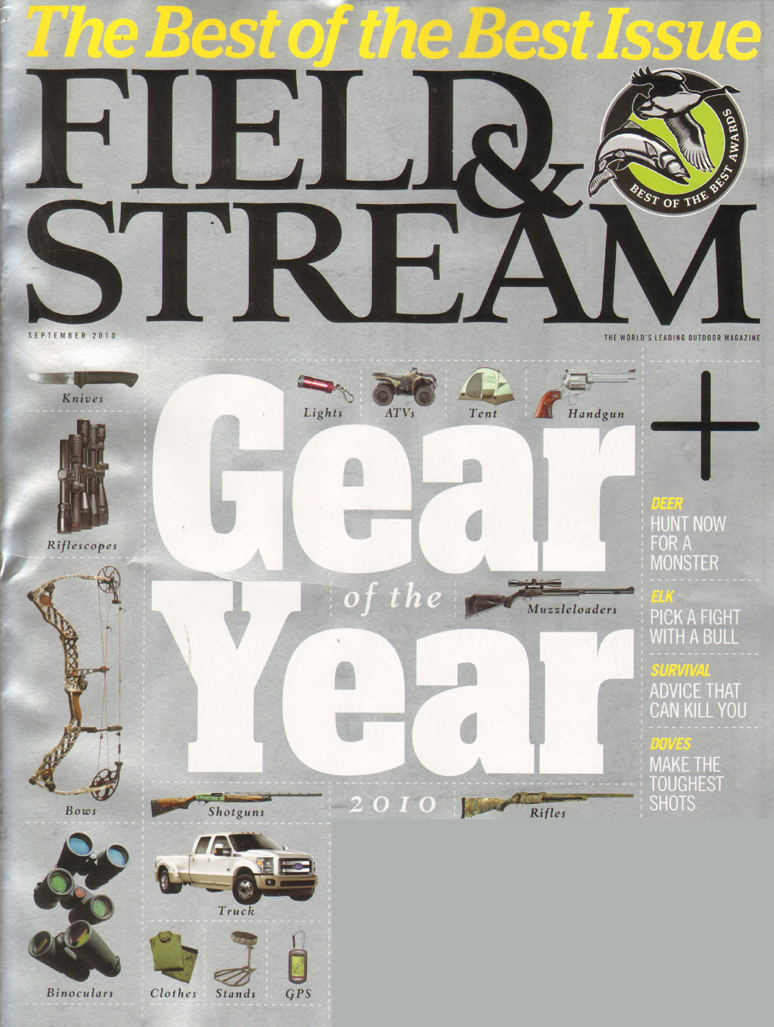 field-and-stream September 01, 2010 Issue Cover