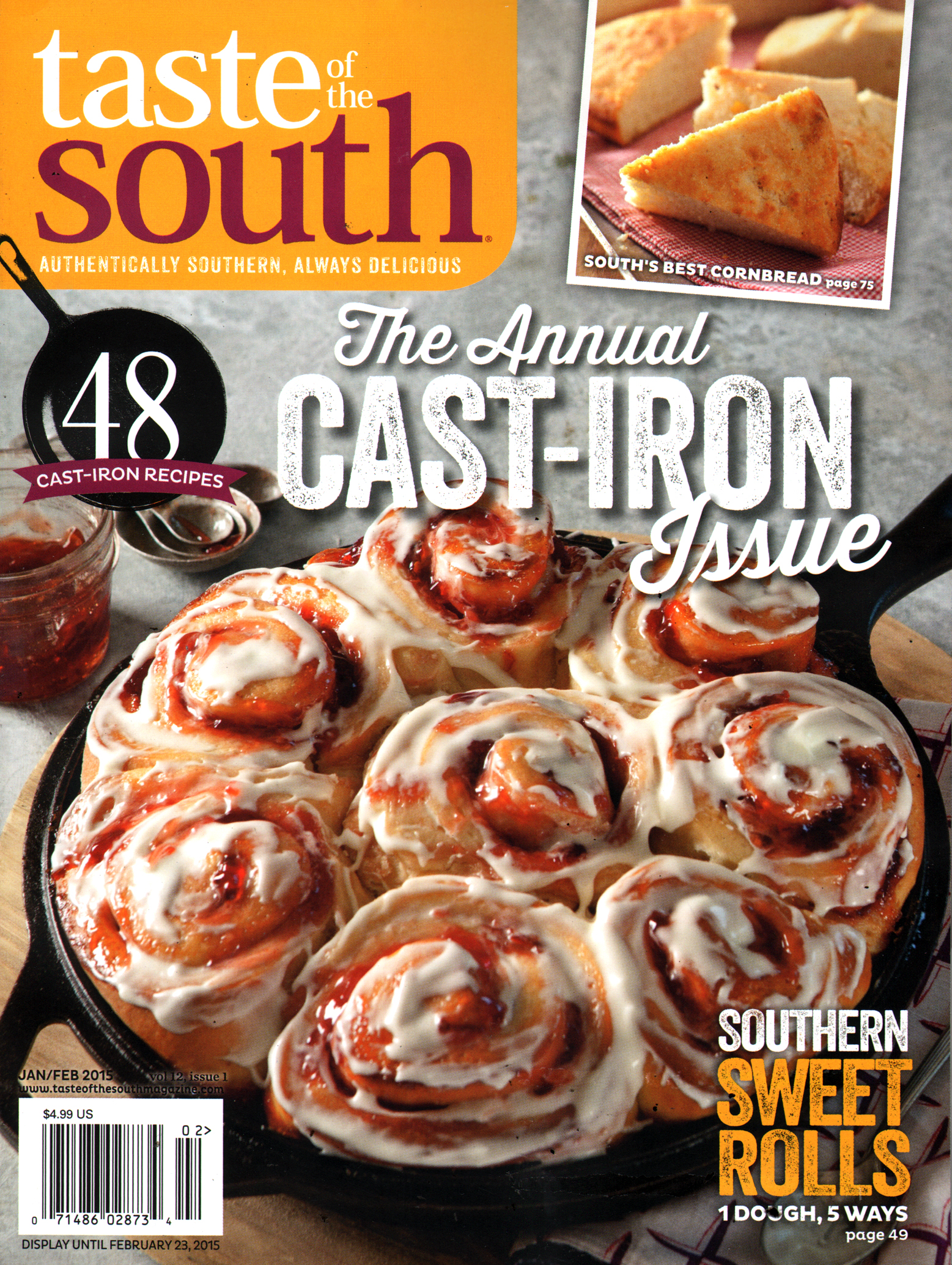 Taste-of-the-South January 01, 2015 Issue Cover