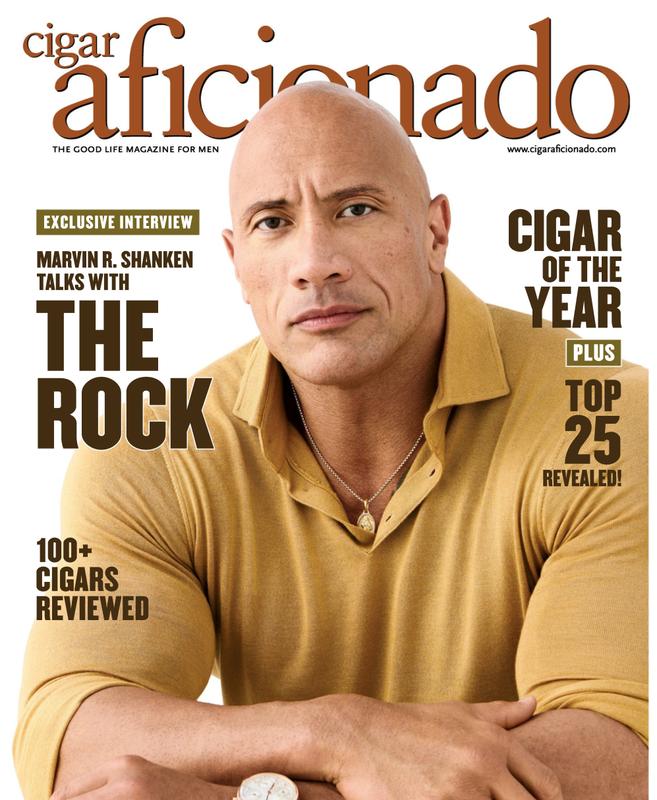 Cigar-Aficionado January 01, 2021 Issue Cover