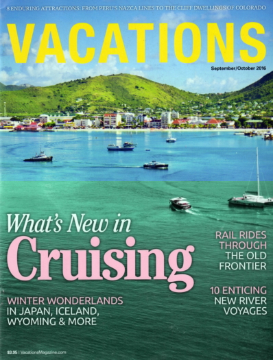 Vacations September 01, 2016 Issue Cover