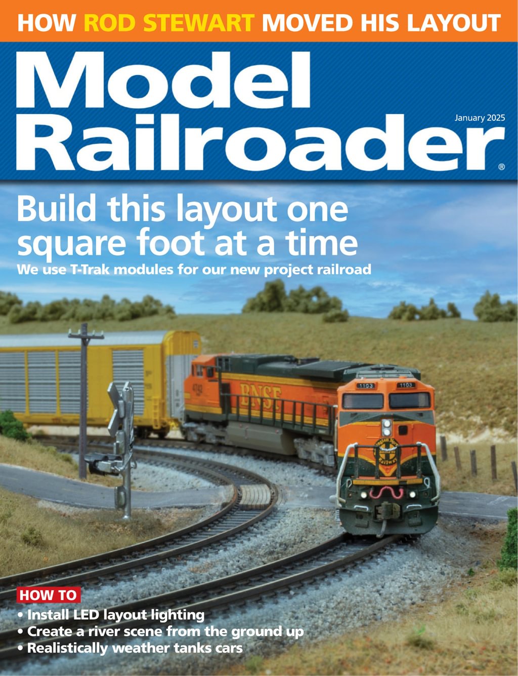 Model-Railroader January 01, 2025 Issue Cover