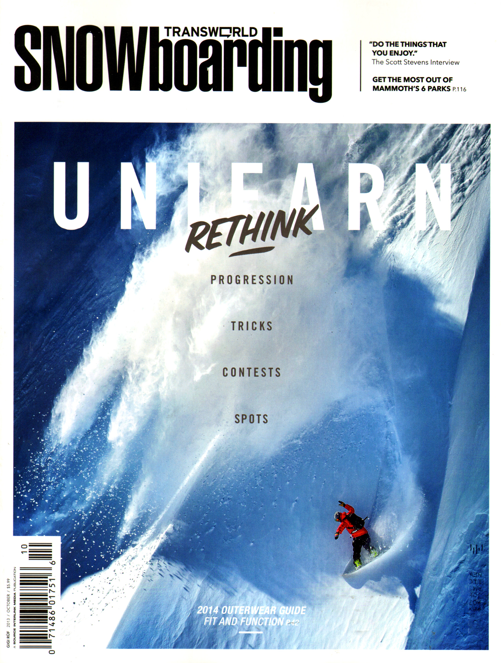 Transworld-SNOWboarding October 01, 2013 Issue Cover