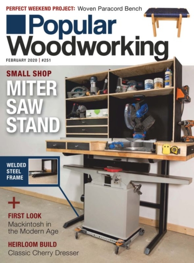 Popular Woodworking February 01, 2020 Issue Cover