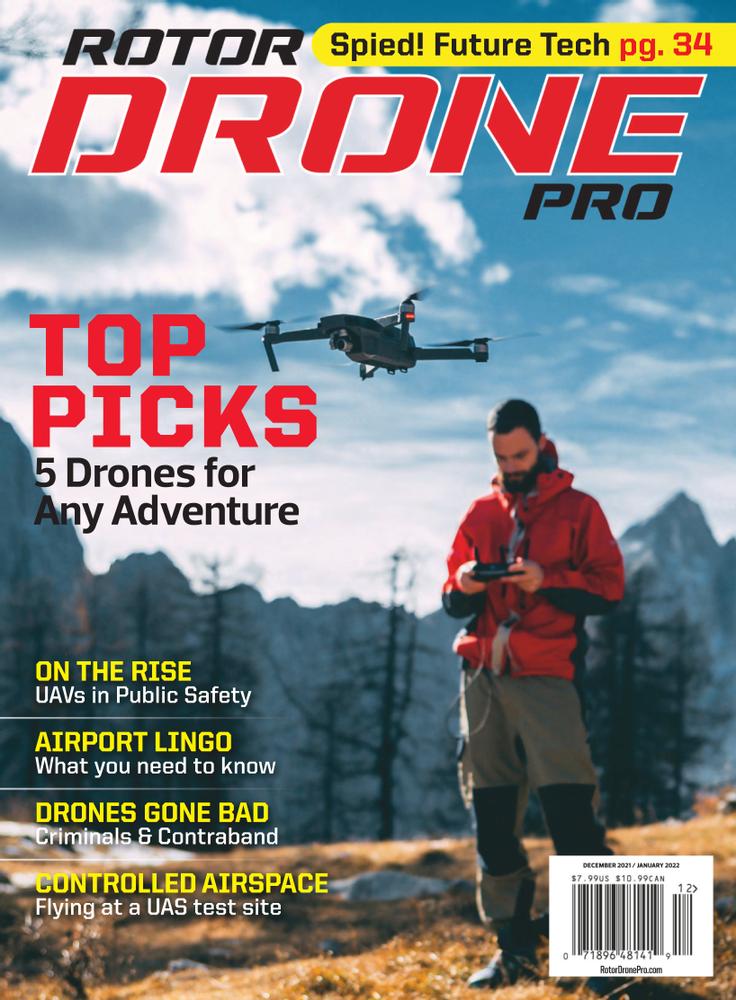 Rotor-Drone-Pro December 01, 2021 Issue Cover
