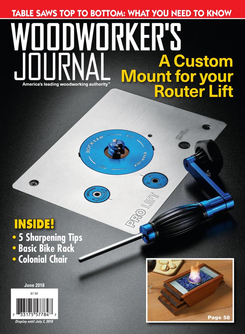 Woodworkers-Journal June 01, 2018 Issue Cover