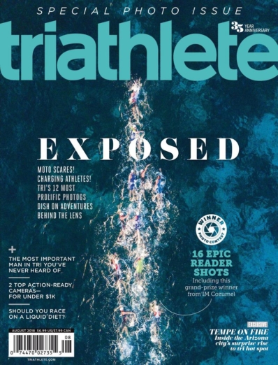 Triathlete August 01, 2018 Issue Cover