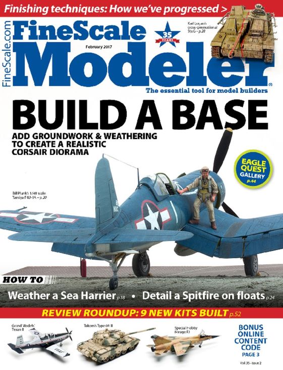 Finescale-Modeler February 01, 2017 Issue Cover