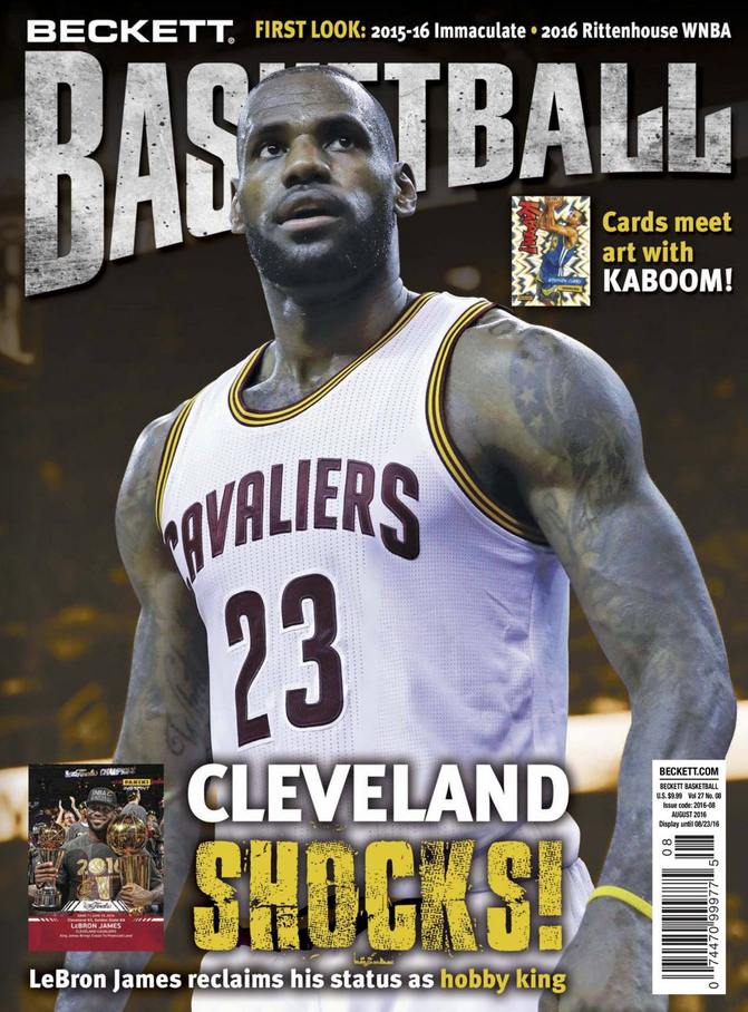 Beckett-Basketball August 01, 2016 Issue Cover