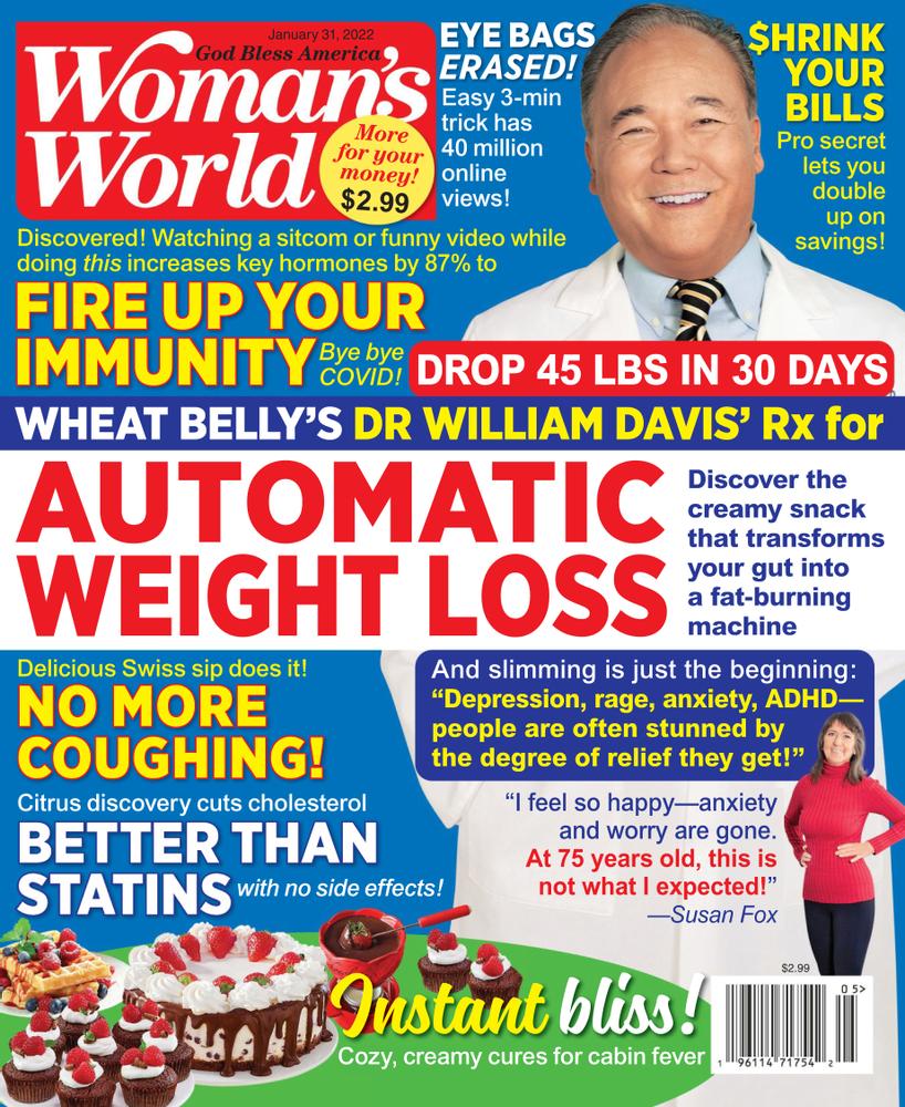 Womans-World January 31, 2022 Issue Cover