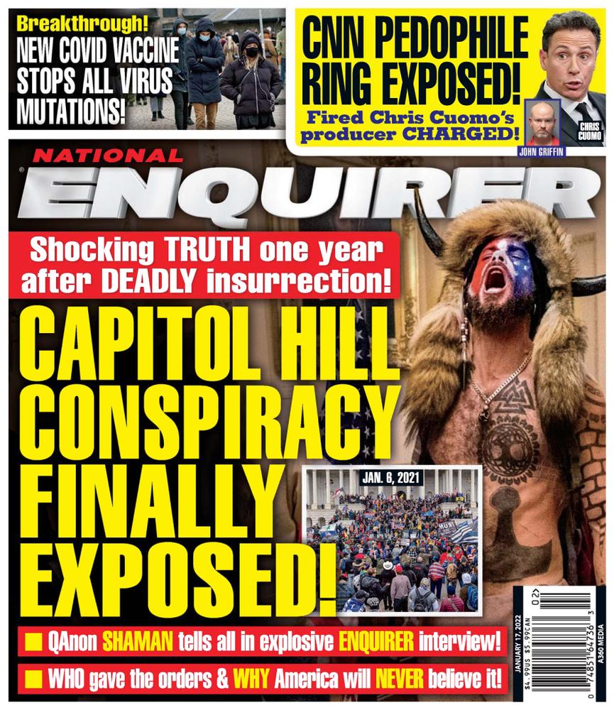 National-Enquirer January 17, 2022 Issue Cover