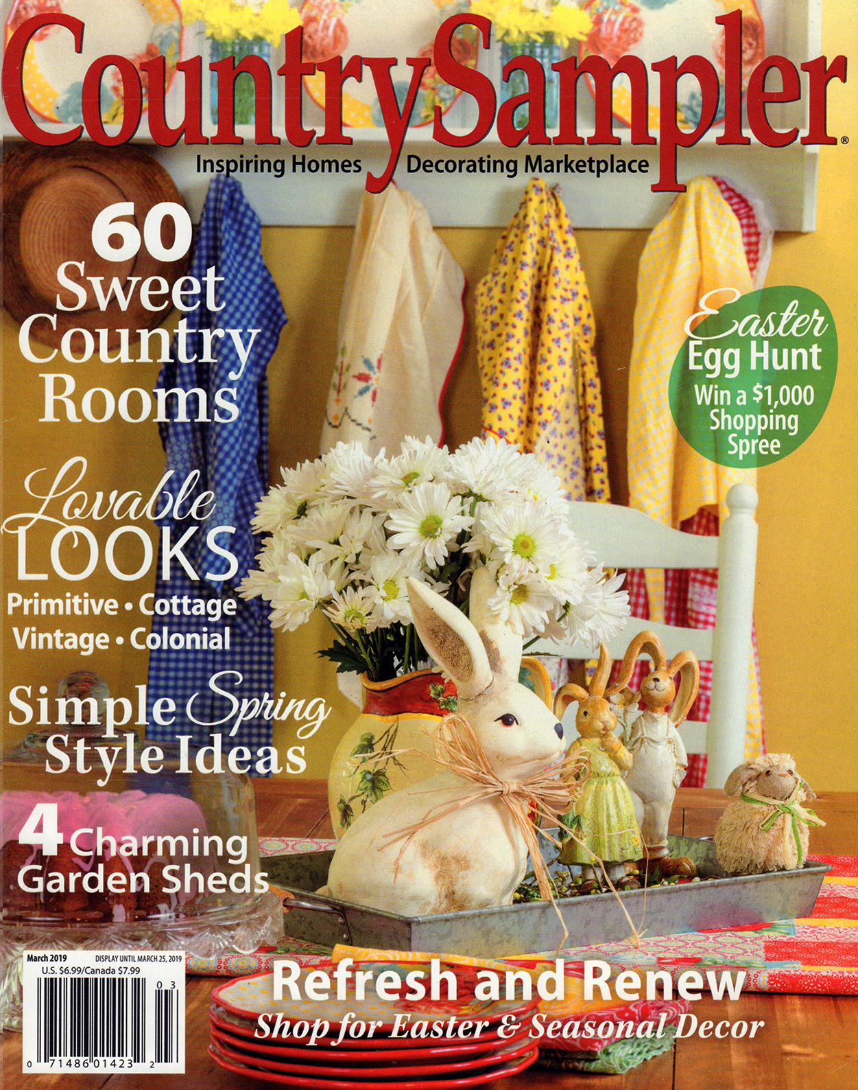 Country-Sampler March 01, 2019 Issue Cover
