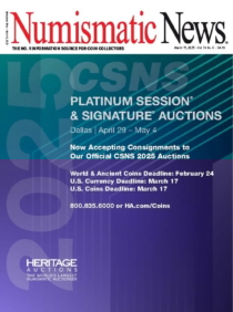 Numismatic News March 11, 2025 Issue Cover