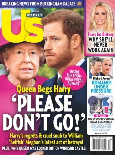 Us Weekly March 23, 2020 Issue Cover