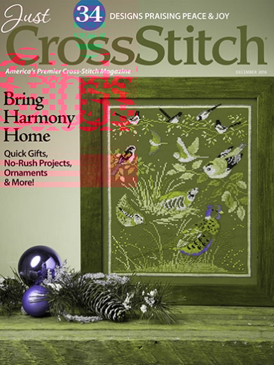Just CrossStitch November 01, 2016 Issue Cover