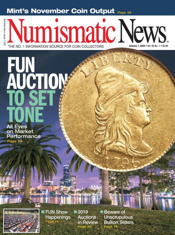 Numismatic-News January 07, 2020 Issue Cover