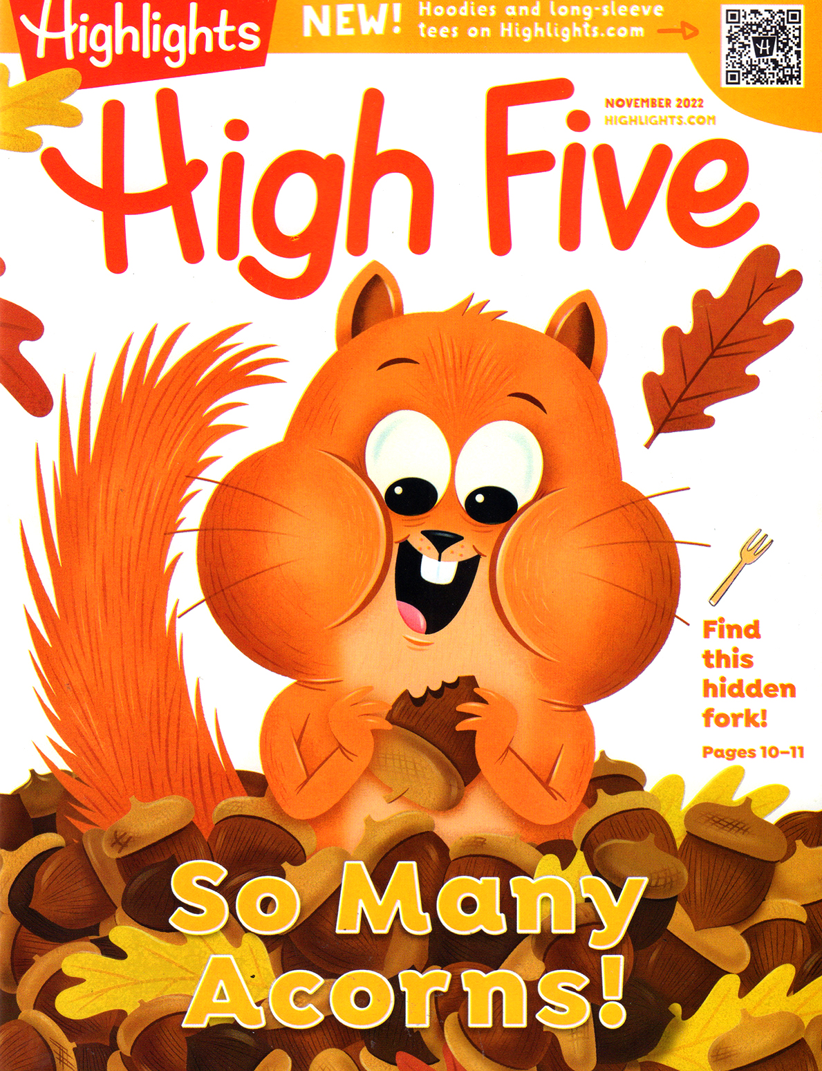 Highlights-High-Five November 01, 2022 Issue Cover