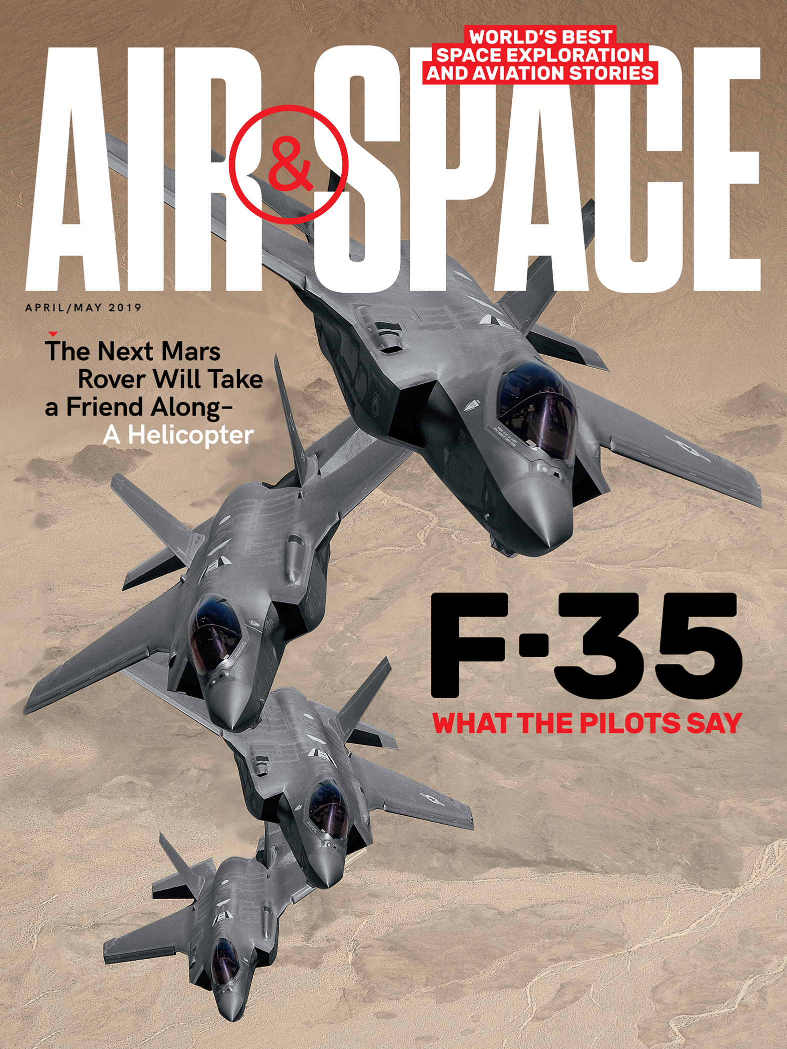 Air-and-Space April 01, 2019 Issue Cover