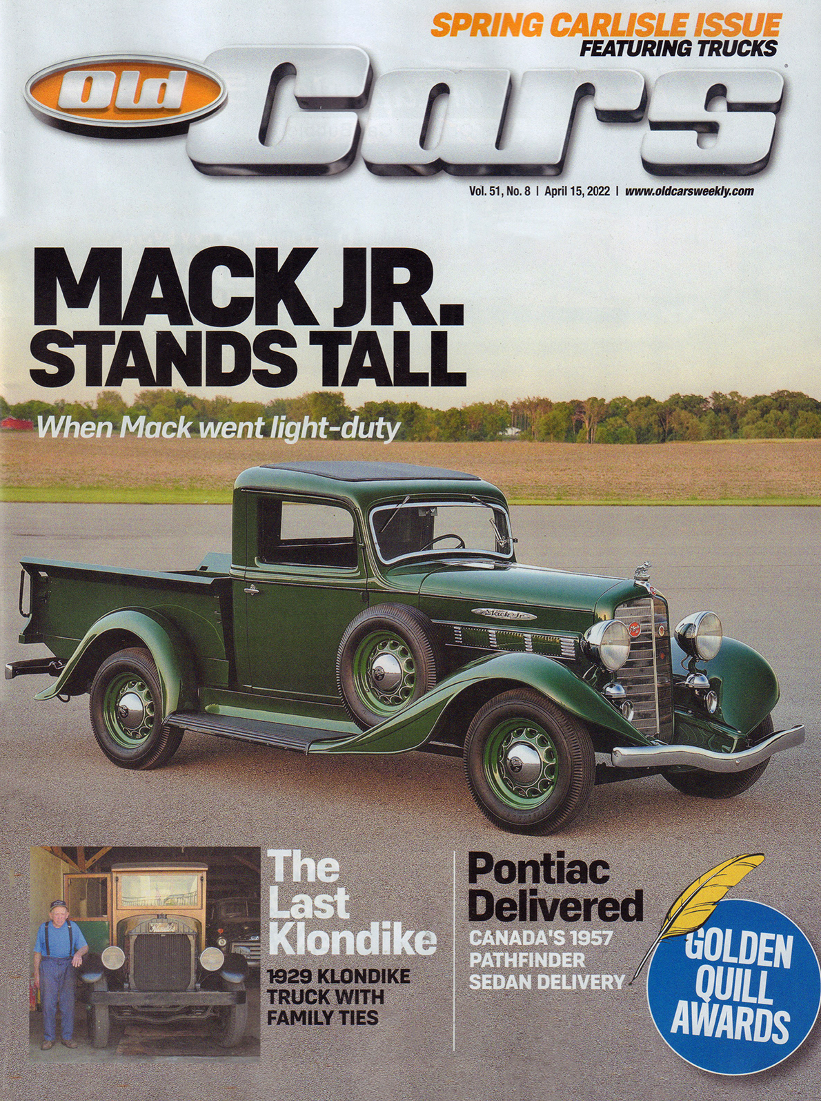 Old-Cars April 15, 2022 Issue Cover