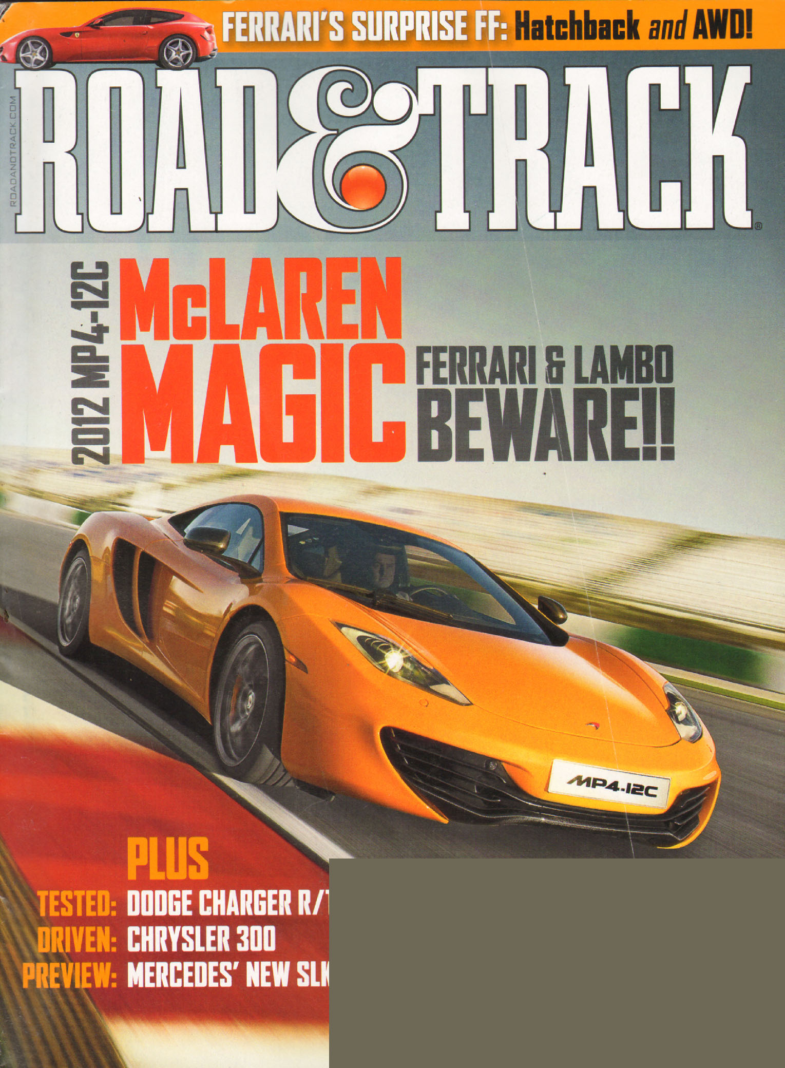 Road-and-Track April 01, 2011 Issue Cover