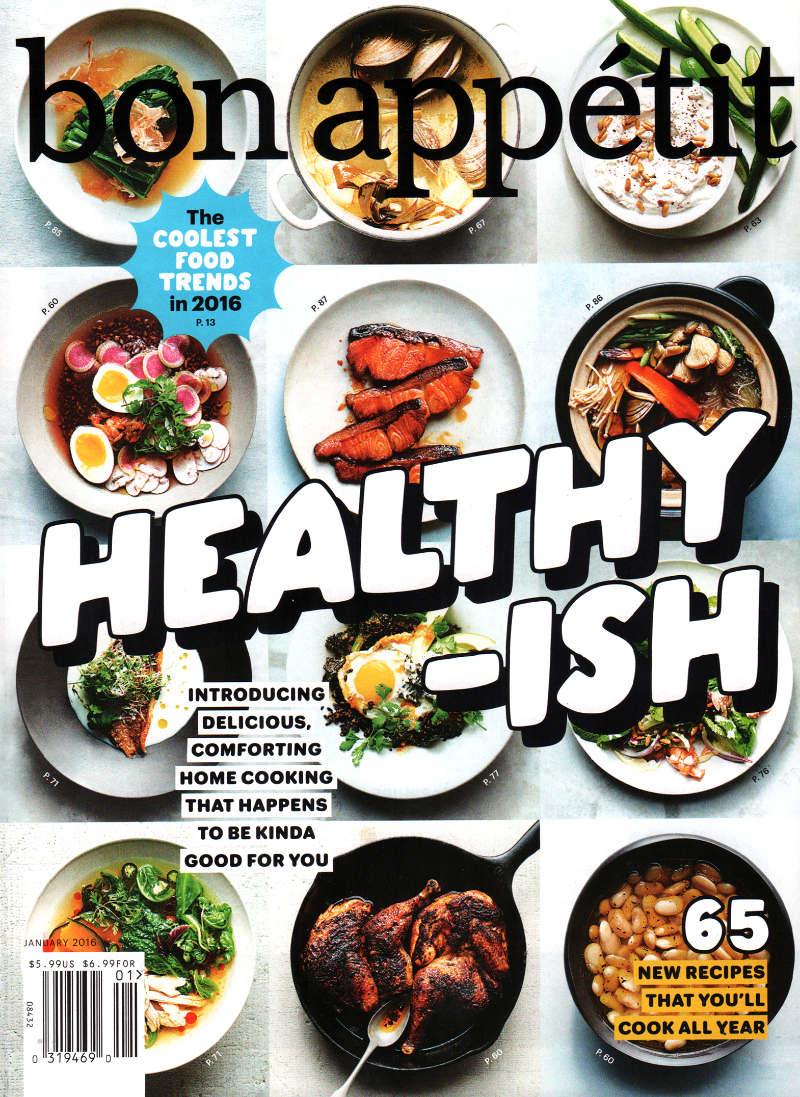 Bon-Appétit January 01, 2016 Issue Cover