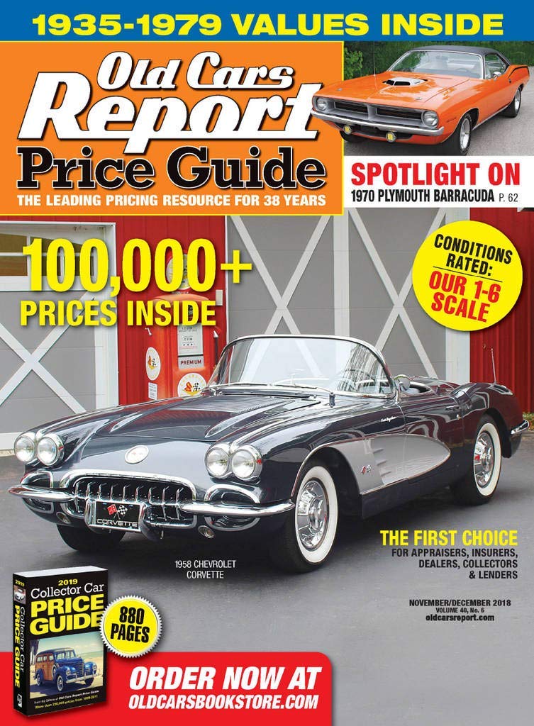 Old-Cars-Report-Price-Guide November 01, 2018 Issue Cover