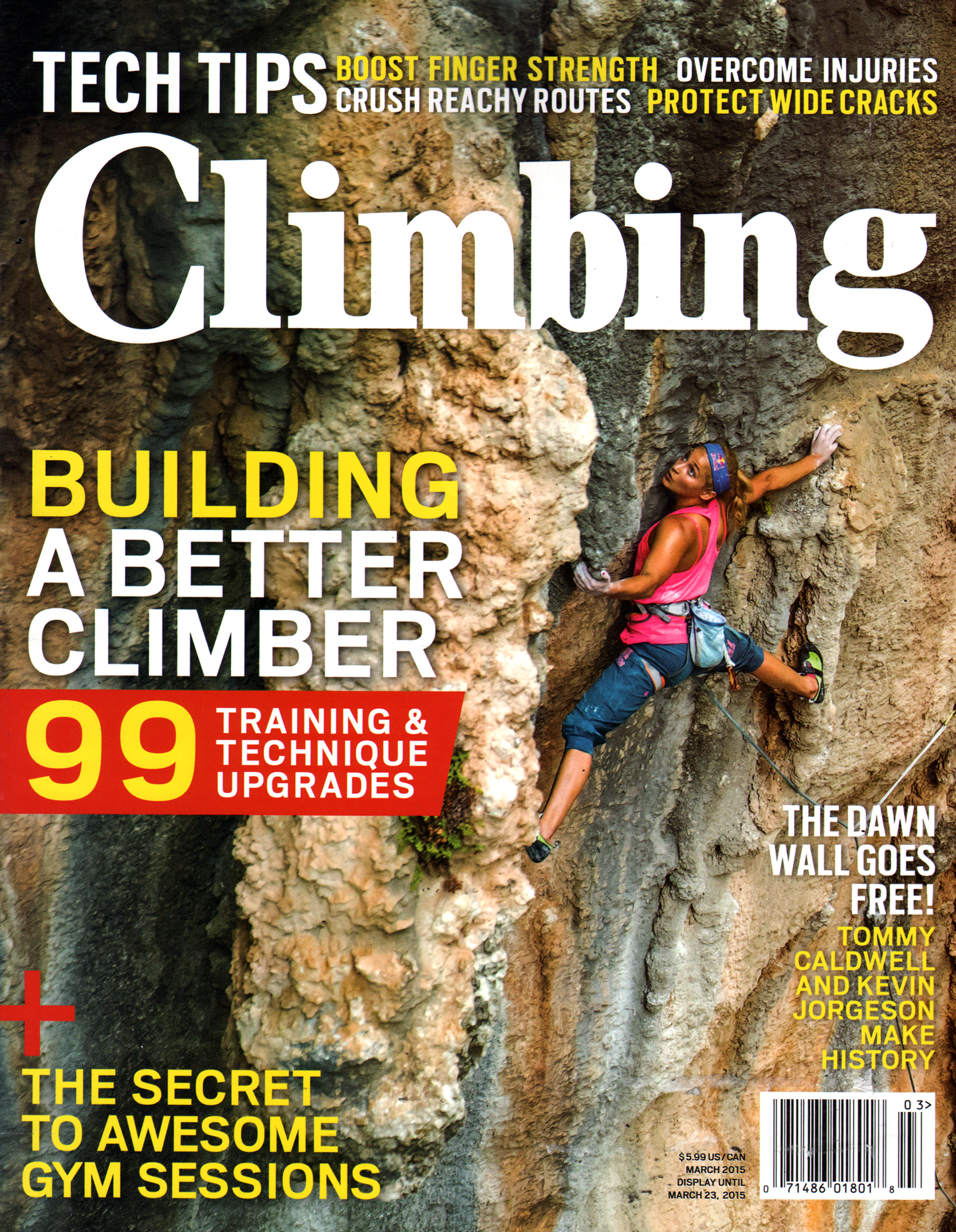 Climbing-Magazine March 01, 2015 Issue Cover