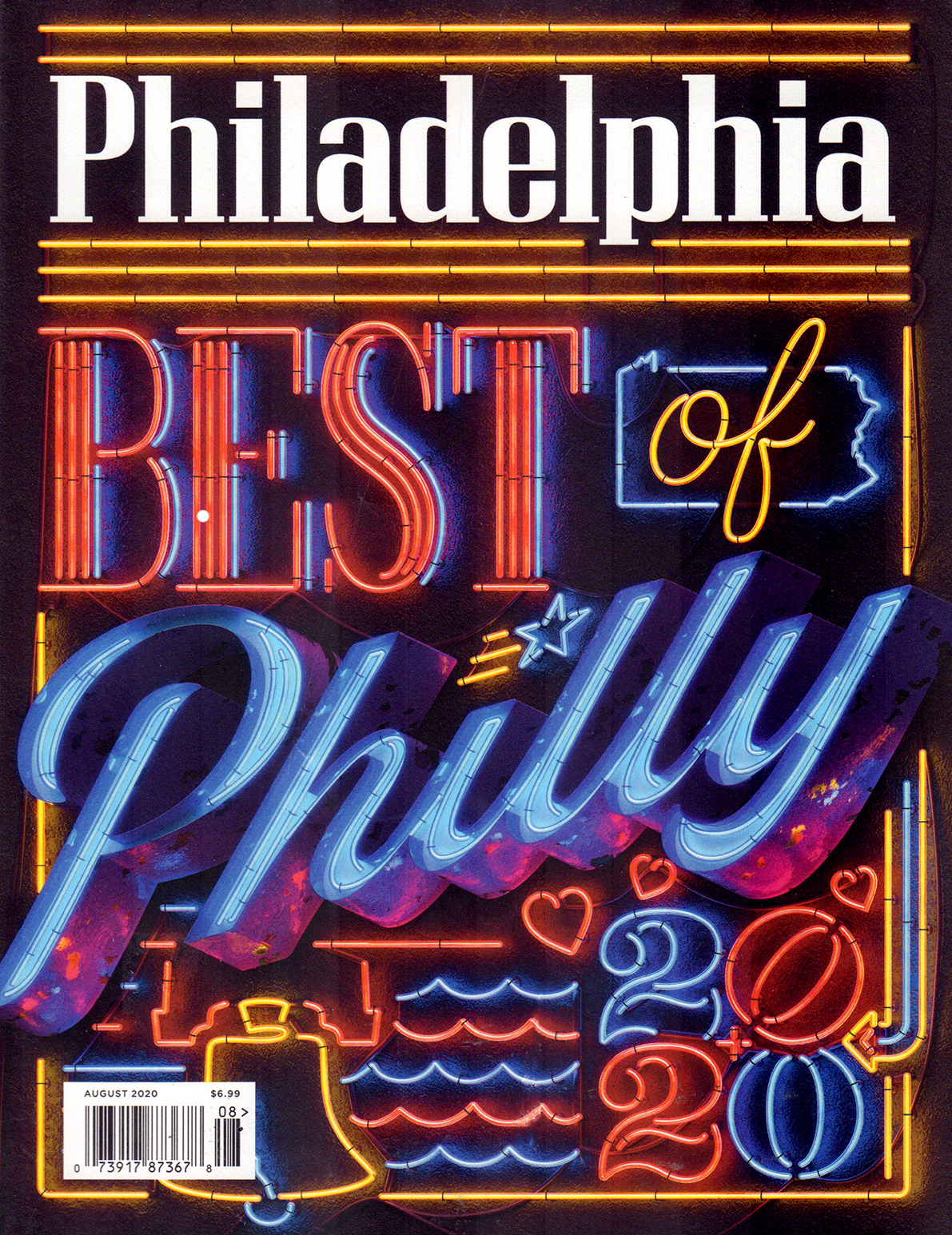 Philadelphia-Magazine August 01, 2020 Issue Cover