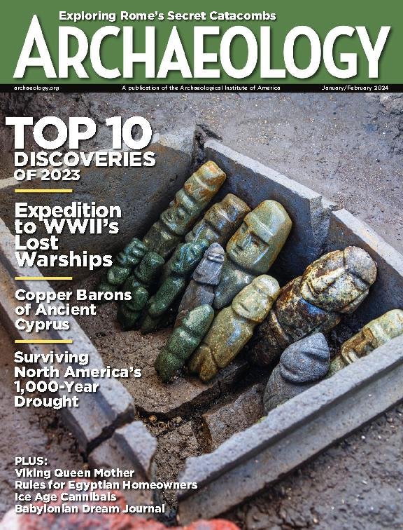 Archaeology January 01, 2024 Issue Cover