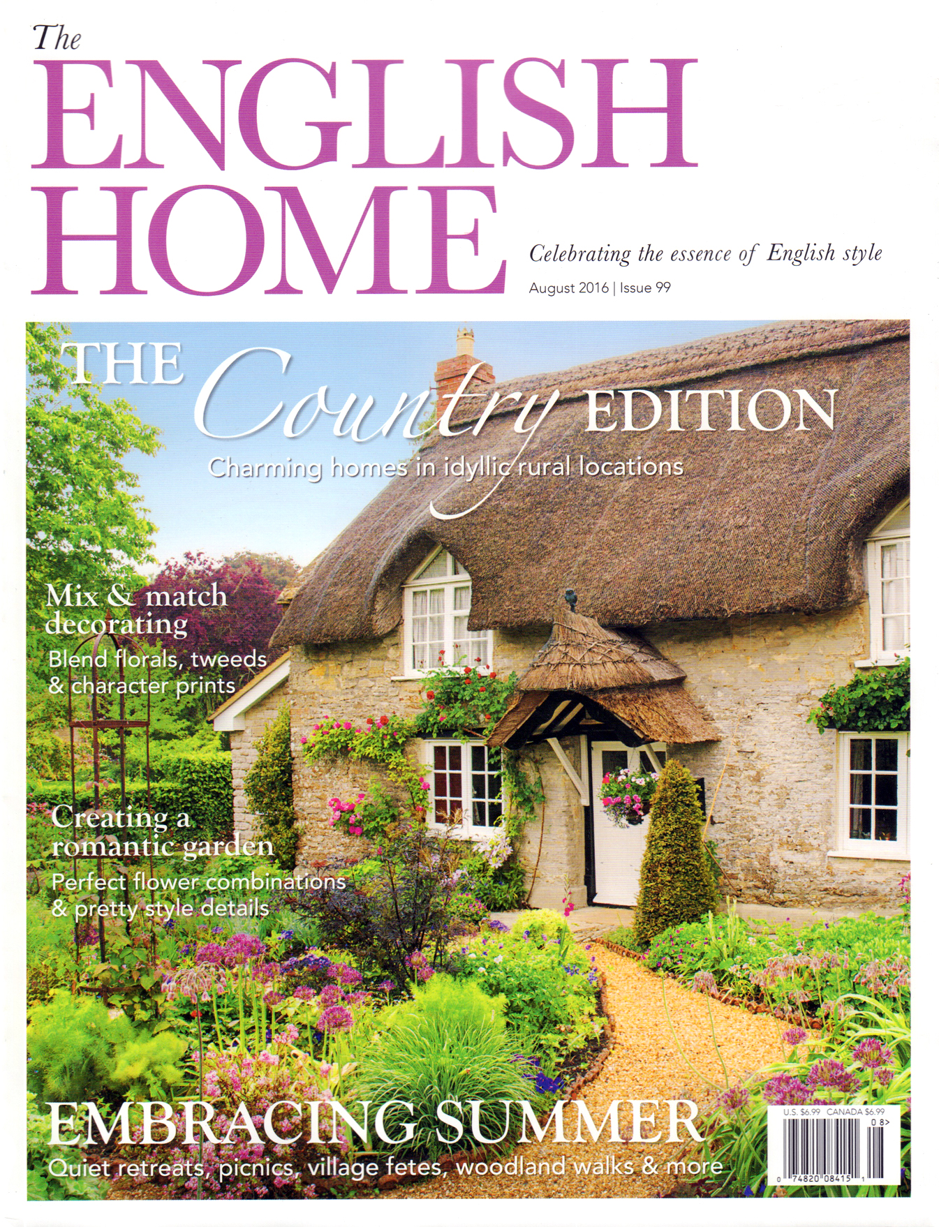 The-English-Home August 01, 2016 Issue Cover