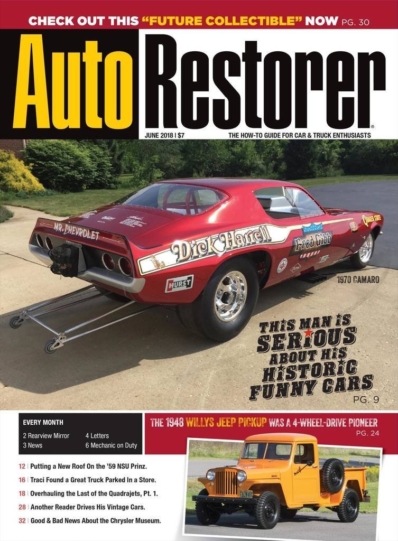 Auto Restorer June 01, 2018 Issue Cover