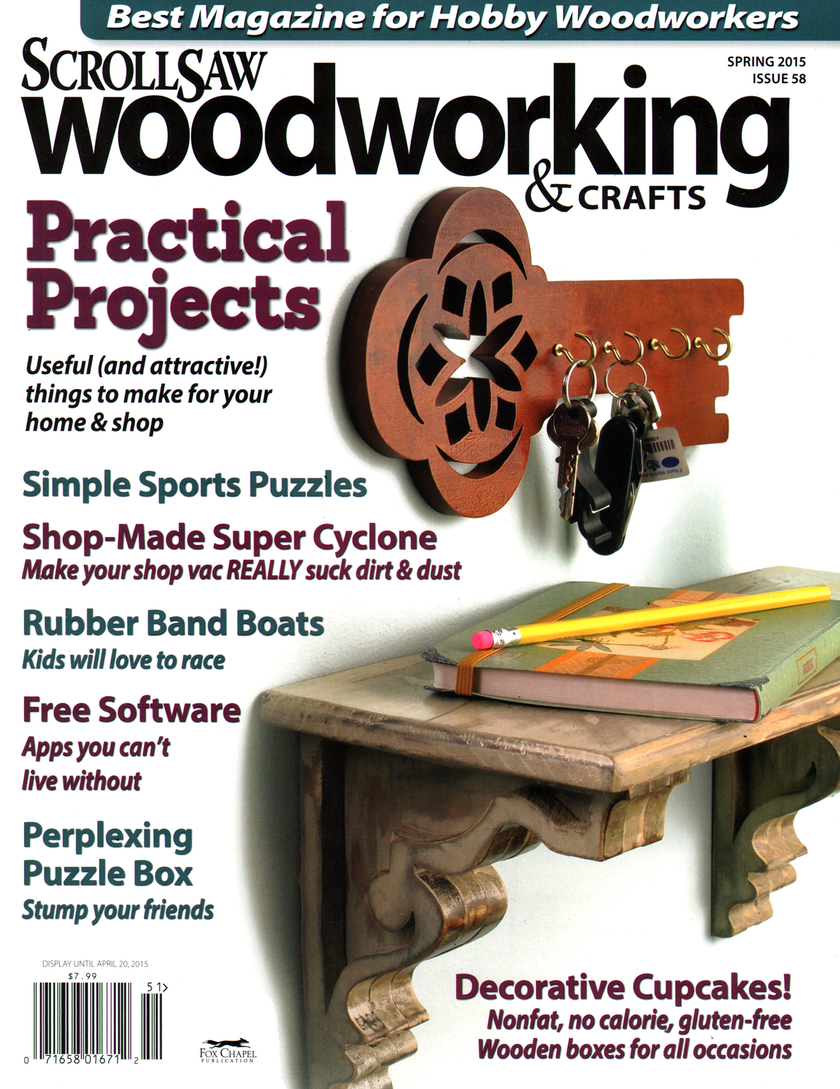Scroll-Saw-Woodworking-and-Crafts March 01, 2015 Issue Cover