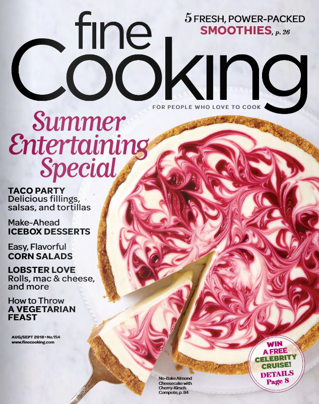 Fine-Cooking August 01, 2018 Issue Cover