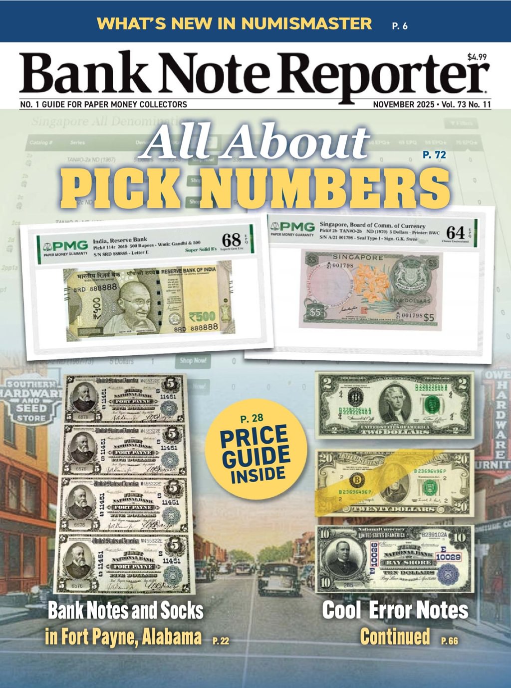 Bank Note Reporter November 01, 2025 Issue Cover