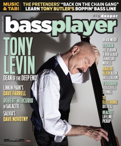 Bass Player September 01, 2014 Issue Cover
