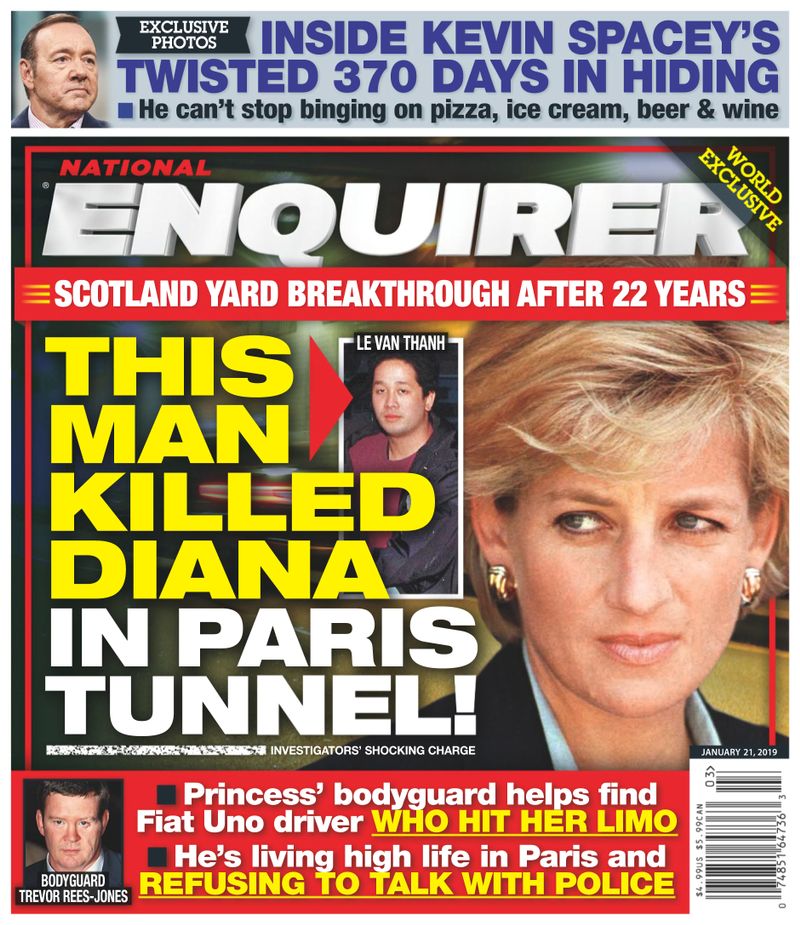 National-Enquirer January 21, 2019 Issue Cover