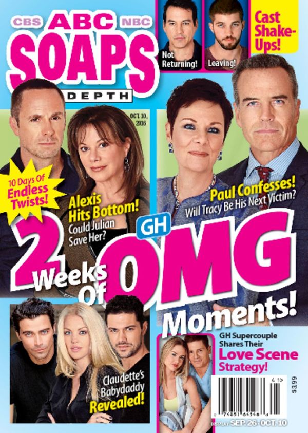 ABC-Soaps-In-Depth October 10, 2016 Issue Cover