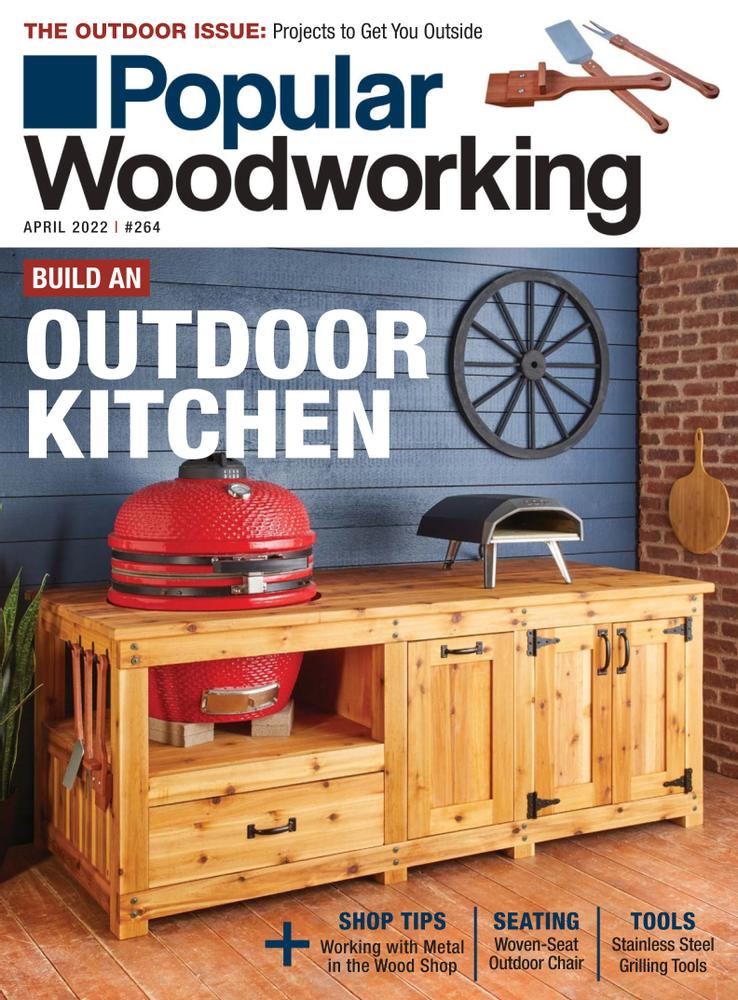Popular-Woodworking April 01, 2022 Issue Cover