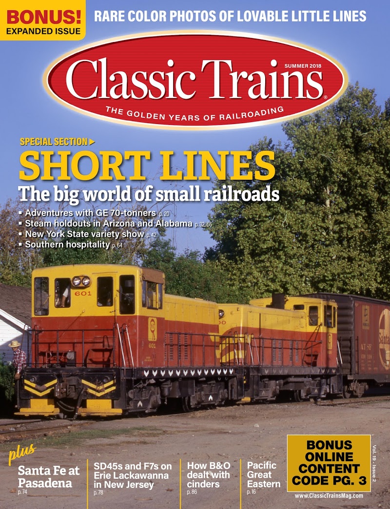 Classic-Trains June 01, 2018 Issue Cover