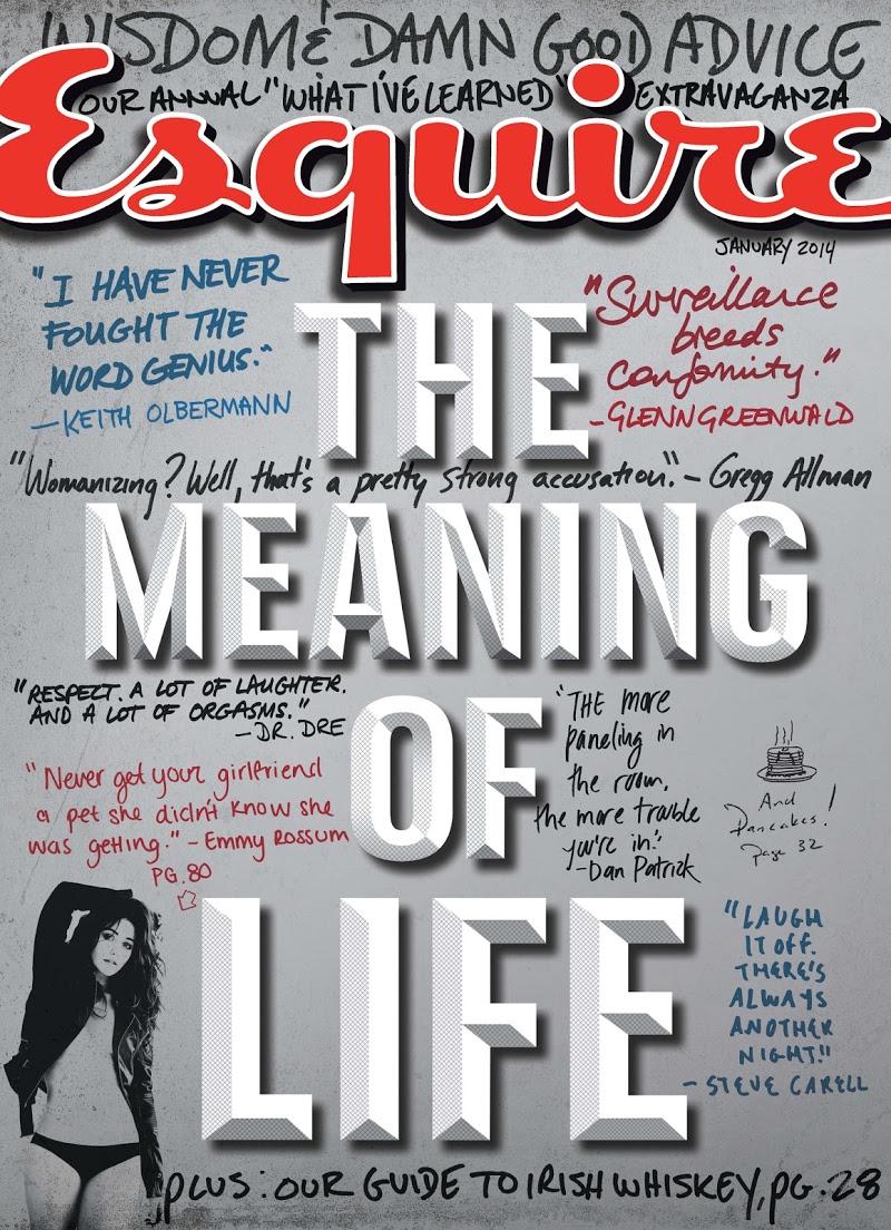 Esquire January 01, 2014 Issue Cover