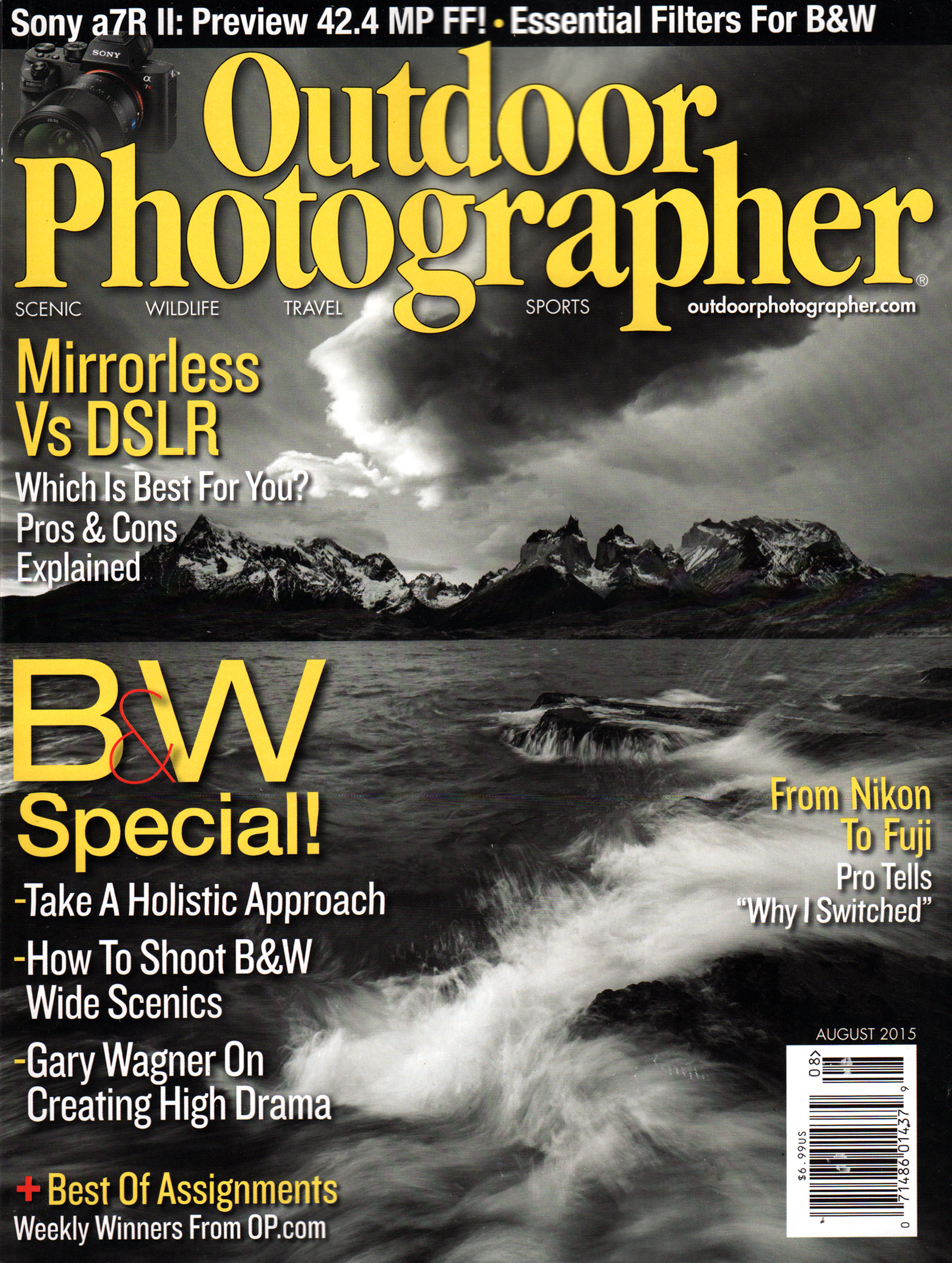 Outdoor-Photographer August 01, 2015 Issue Cover