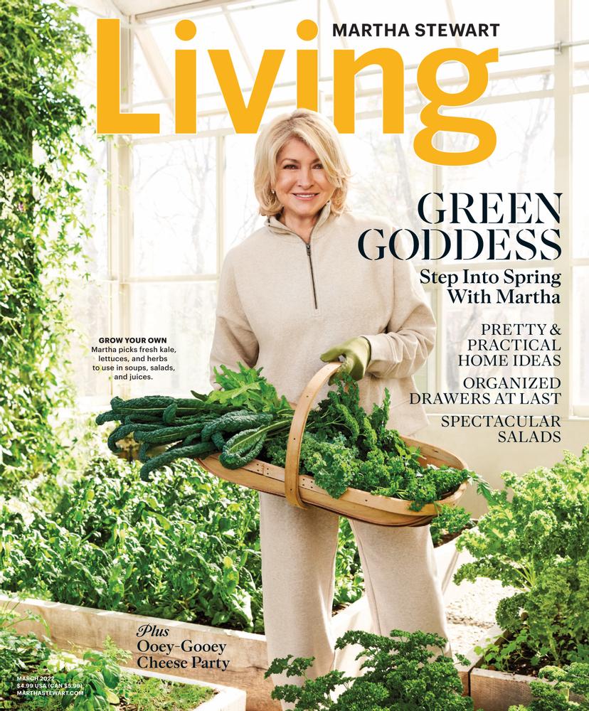 Martha-Stewart-Living March 01, 2022 Issue Cover
