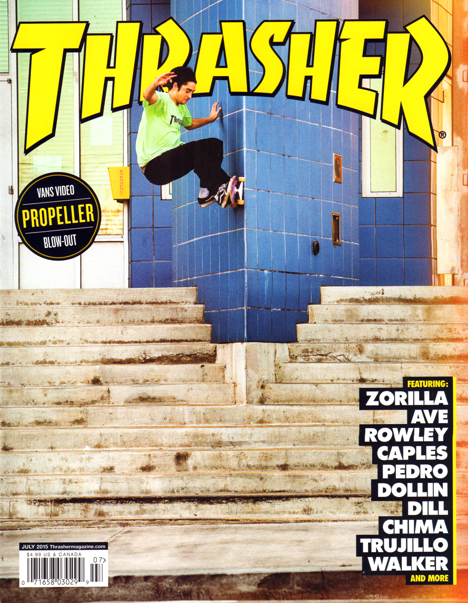 Thrasher July 01, 2015 Issue Cover