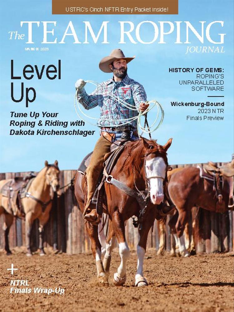The-Team-Roping-Journal March 01, 2023 Issue Cover