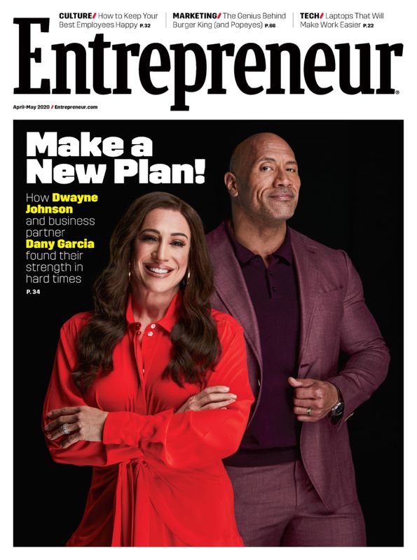 Entrepreneur April 01, 2020 Issue Cover