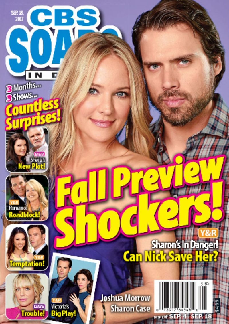 CBS-Soaps-In-Depth September 18, 2017 Issue Cover