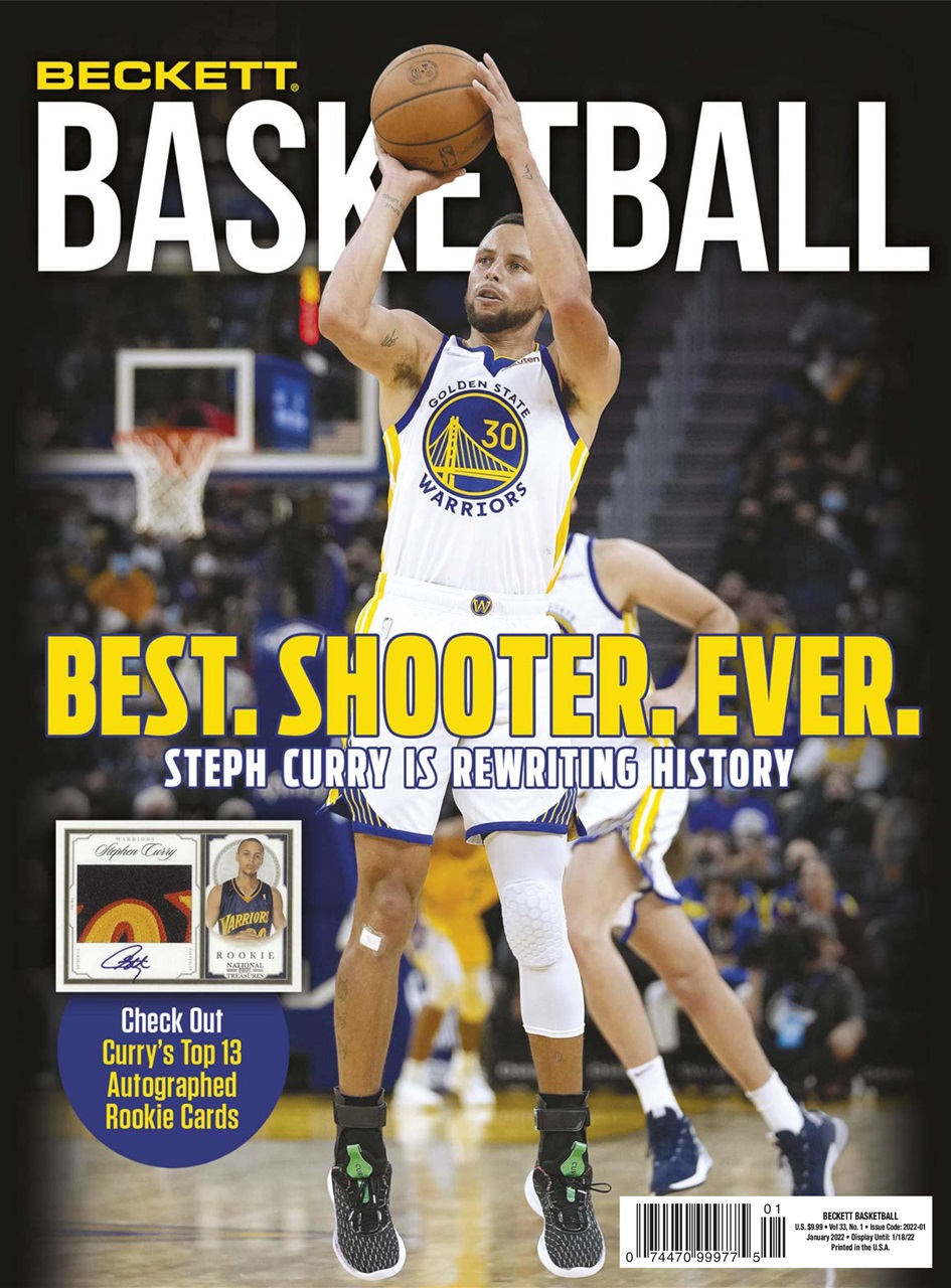 Beckett-Basketball January 01, 2022 Issue Cover